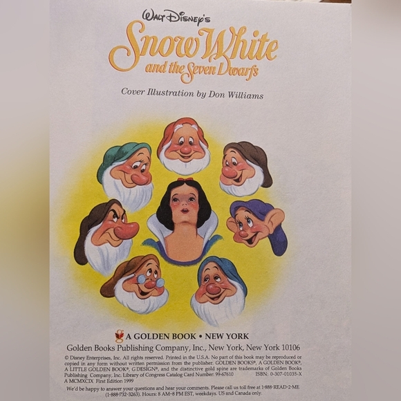 Vintage 90's Disney Little Golden Books, Princess Collection - Picture 11 of 12